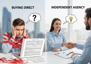 Should you buy insurance from an independent insurance agent or direct from the carrier?